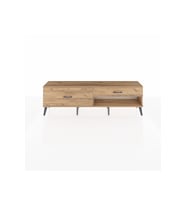 Arges TV Ünitesi 2 Çekmeceli  176x30x51 Çam-Çam