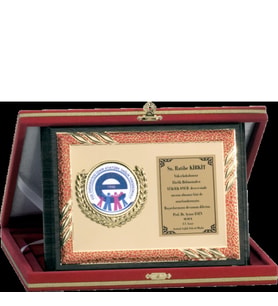 ODAK KUPA - Ahşap Plaketler - PL-095 B - 15x20 cm