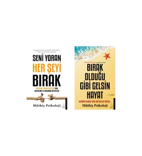 Bırak Olduğu Gibi Gelsin Hayat + Seni Yoran Her Şeyi Bırak- 2 Kitap Set - Iş Bankası Özel Set
