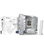 GIGABYTE  B860I-AOR-PRO-ICE 9200MHz OC DDR5 LGA1851 M.2 HDMI DP Mini-ITX Anakart