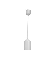 RIOLİGHT RETRO,RUSTİK 1XE27 DUYLU OPAL MAT TEKLİ CAM SARKIT AVİZE (Beyaz)