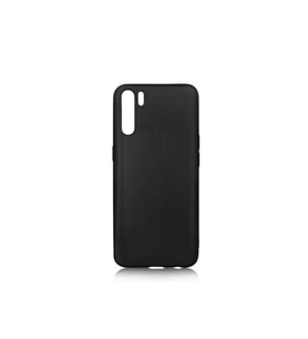 Oppo A91 Uyumlu Kılıf Zore Premier Silikon Kapak (Siyah)