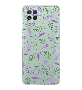 PrintiFy Samsung Galaxy A22 ile Uyumlu Water Color 3  Kamera Korumalı Şeffaf  Kılıf