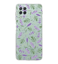 PrintiFy Samsung Galaxy A22 ile Uyumlu Water Color 3  Kamera Korumalı Şeffaf  Kılıf