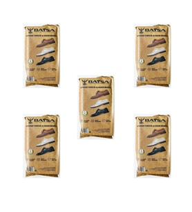 Baysa Mini Ayakkabı Bakım ve Temizlik Mendili - 8x8'li 5 Paket