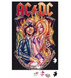 Banda Ac Dc Rock Müzik Grubu Puzzle 240 Parça Yapboz