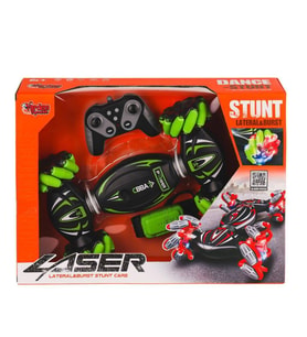 Nessiworld RQ3034-1 Kumandalı Bilekten Kontrol Işıklı Müzikli Stunt Araba -Vardem Oyuncak