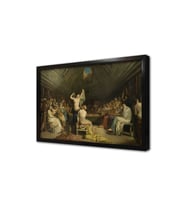 Chasseriau Tepidarium Çerçeveli Mdf Tablo