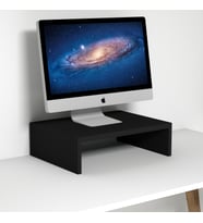 Emkawood Marry40 Siyah Monitör Yükseltici Laptop Standı