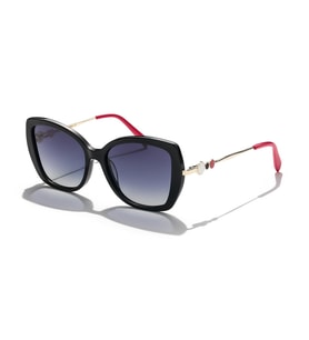 Hermod OLD5191A-C2-53 Polarize Kadın Güneş Gözlüğü (Siyah)