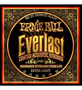 Ernie Ball P02560 10-50 Coated Akustik Gitar Teli