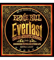 Ernie Ball P02560 10-50 Coated Akustik Gitar Teli