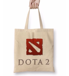 Dota 2 Logo Bez Çanta Uzun Saplı