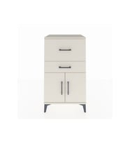 Hyperion Komodin Tek Raflı 2 Çekmeceli 2 Kapaklı 60x44x106 Aytaşı-Aytaşı