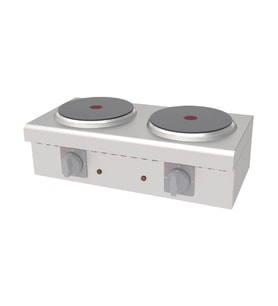 Atalay AEO-02 Set Üstü Mini Ocaklar Elektrikli - 2 pleytli - 380 V
