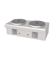 Atalay AEO-02 Set Üstü Mini Ocaklar Elektrikli - 2 pleytli - 380 V
