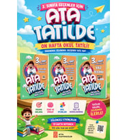 3.Sınıf Ata Tatilde Yaz Testim + Okuduğunu Anlama+ Genel Yetenek Dikkat Zeka Akıl Oyunları Kodlama