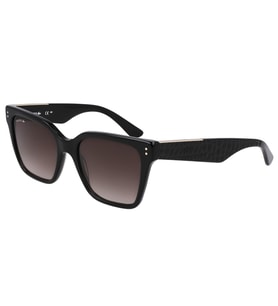 Lacoste L6022S 001 54 Kadın Güneş Gözlüğü (Siyah)
