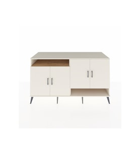 Kronos Konsol 6 Raflı 4 Kapaklı 176x59x99 Aytaşı-Aytaşı/Çam