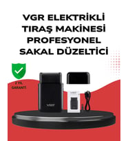 Elektrikli Tıraş Aleti – Hassas Kesim, Kolay Temizlik, Cilt Dostu