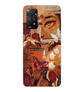 Redmi Note 11 Pro Uyumlu Eller Tablosu Aesthetic Tasarımlı Şeffaf Telefon Kılıfı