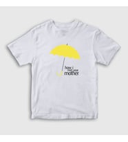 Presmono Unisex Çocuk Beyaz Umbrella How I Met Your Mother T-Shirt 196048tt (Beyaz)