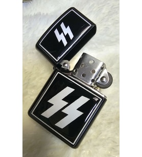 Dükkan Design Waffen SS Schutzstaffel Logo Benzinli Çakmak