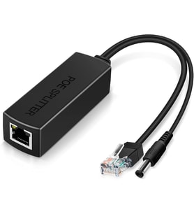 Lexroo Aktif POE Dağıtıcı Adaptör, 48 V ila 12 V, IEEE 802.3af Uyumlu