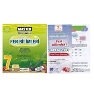 7. Sınıf Master Fen Bilimleri Soru Bankası Ve Fen Bilimleri Yaprak Test