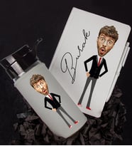 Kişiye Özel Karikatür Tasarım Defter Kalem Matara Hediye Seti 96511