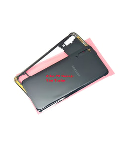 Tkgz Samsung Galaxy A70 A705 kasa Arka Pil Kapağı SİYAH