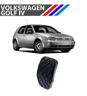 OTOZET Volkswagen Golf IV Fren - Debriyaj Pedal Lastiği 2 Adetli Set