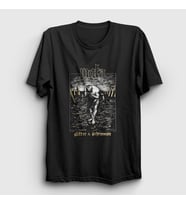 Presmono Unisex Siyah Gg Mgla T-Shirt 379800tt