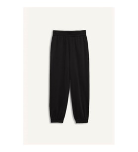 Defacto Beli Lastikli Jogger Siyah Kadın Eşofman Altı X5391AZ/BK81