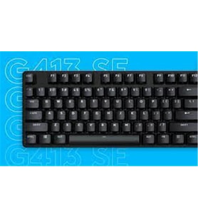Logitech 920-010556 G413 SE Aydınlatmalı Tam Boyutlu Türkçe Q Tactile Switch Mekanik Oyuncu Klavye