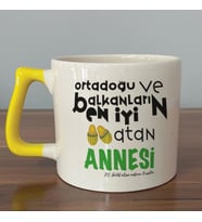 Ortadoğu ve Balkanları  En iyi Baskılı Sarı Kulplu D Kupa