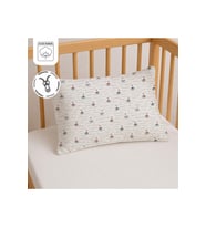%100 Pamuklu Fermuarlı Bebek Yastık Kılıfı 35x45 ( 2 Adet )