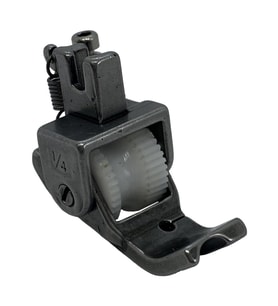 Düz Makine Fitil Beyaz Teker Ayak / HS-GL08 1/4