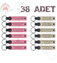 Pembe & Sütlü Kahve, 38’li Set, Kişiselleştirilebilir Deri Hatıra, Dans Atölyesi Katılımcılarına Anı