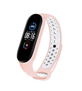 Xiaomi Mi Band 6 KRD-02 Suya Dayanıklı Delikli Renkli Silikon Kordon NO7
