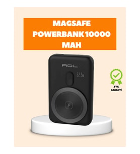Mey İthalat® LCD Ekranlı Kablosuz Powerbank Type C ve USB Çıkışlı