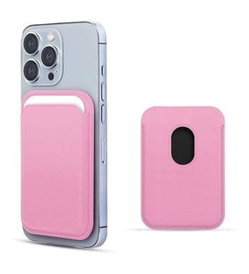 Apple iPhone 13 Pro 6.1'' Deri Cüzdan MagSafe Pembe