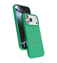 Apple İphone 17 Pro Max Regal Magsafe Standlı Kapak - Yeşil