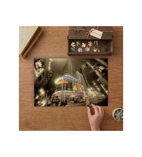 New York Şehri Tasarımı 240 parça Ahşap Puzzle Ahşap Kutuda MP00339