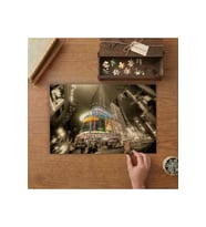 New York Şehri Tasarımı 240 parça Ahşap Puzzle Ahşap Kutuda MP00339