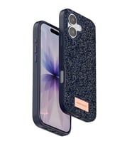 iPhone 17 Bright Simli Kapak - Mavi