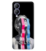 Vivo V29 V30 V40 V50 Lite Y32 Y15S Y20S Y11 Y15S Y33s Kılıf İsim Yazılı Kişiye Özel Model-41 (Çok Renkli)