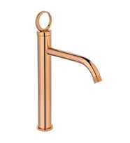 FK-4023 Parlak Rose Yüksek Lavabo Bataryası