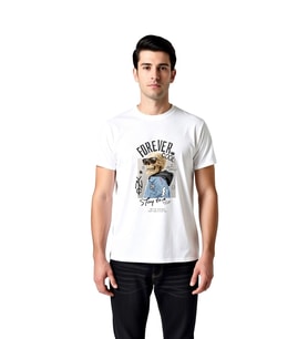 Erkek Kafatası Baskılı Vintage Tişört %100 Pamuk Retro Rock Tasarım Sonsuza Dek Havalı Günlük Rahat