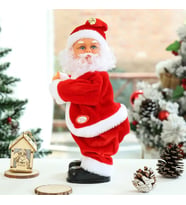 VIP KALİTE DANS EDEN NOEL BABA MÜZİKLİ KALÇA SALLAYAN NOEL BABA TWERK ATAN NOEL BABA YILBAŞI SÜSLERİ